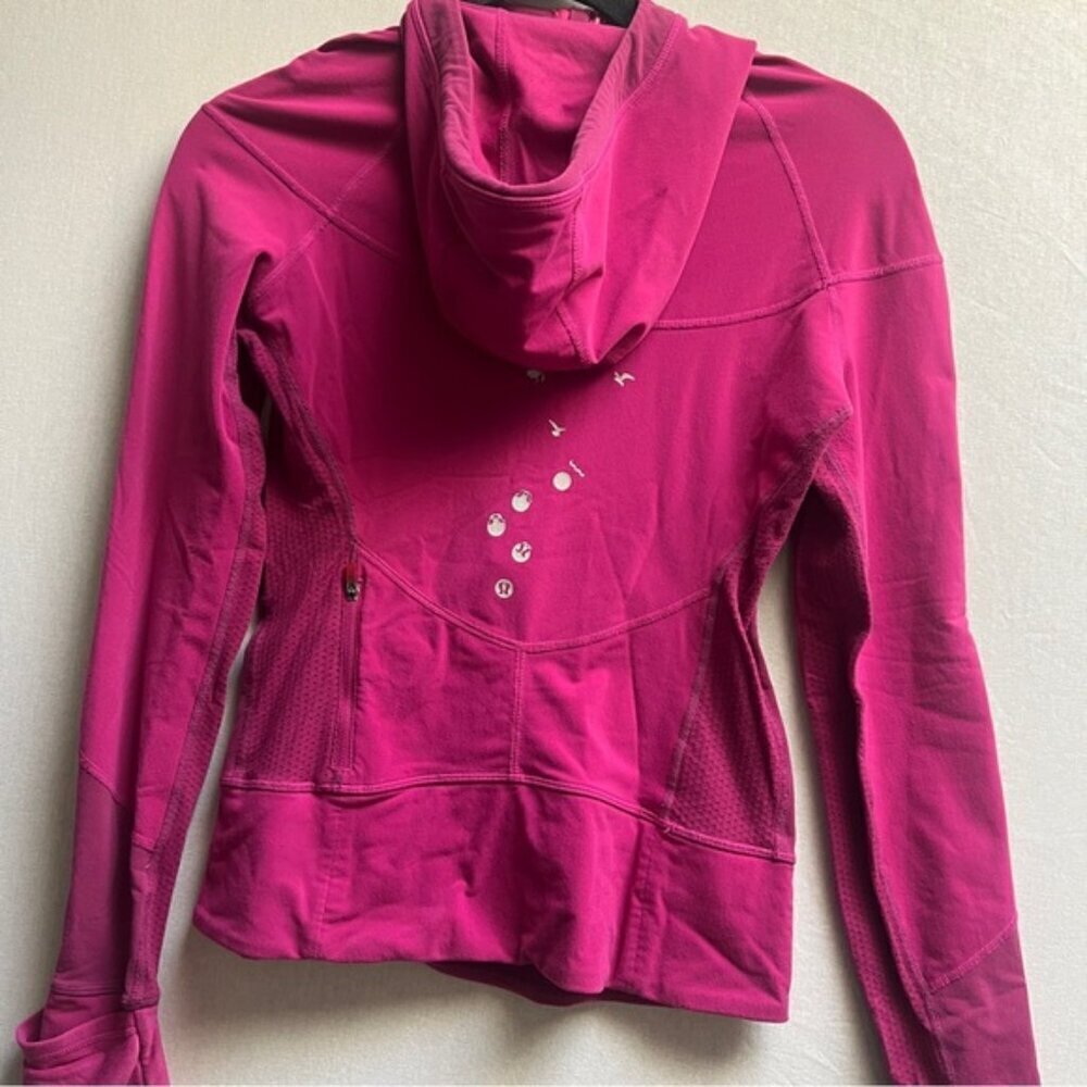 Lululemon Birds In Flight 1/4 Zip Hoodie Athletic Casual Sz 4